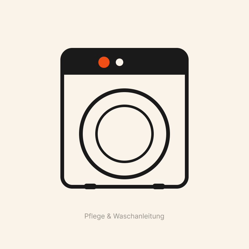 Pflege & Waschanleitung